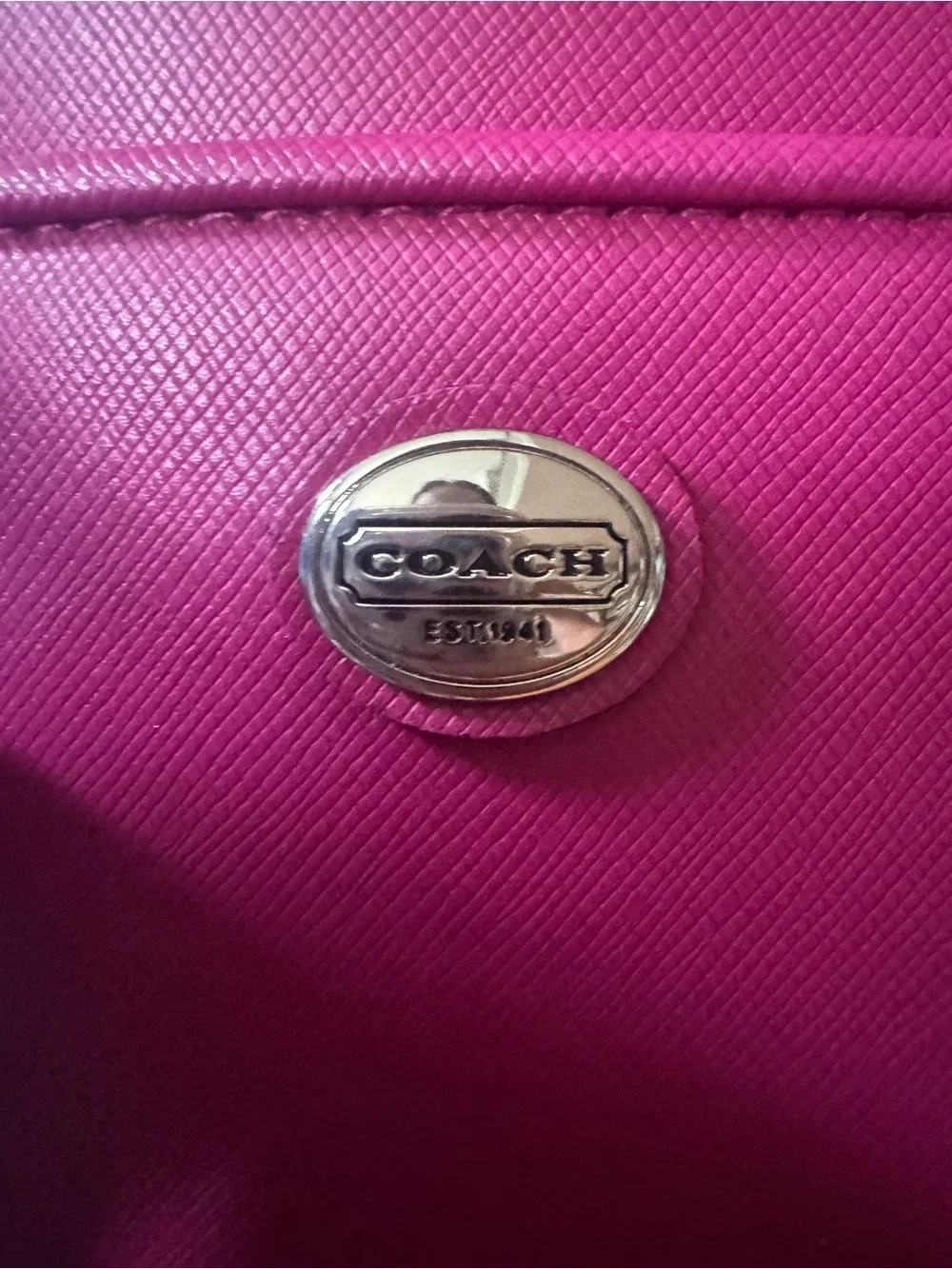 Coach stylish magenta